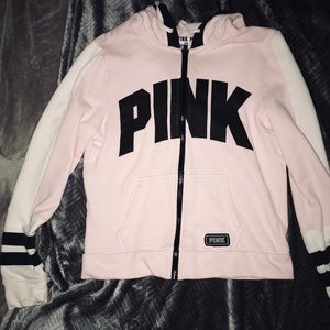 Pink hoodie